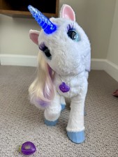 FurReal Friends StarLily My Magical Unicorn Interactive - Berry & Necklace B0450 picture