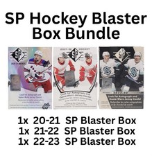 2020-21, 2021-22, 2022-23 Upper Deck SP Hockey Blaster Box Bundle picture