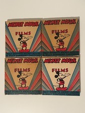VTG 1930's Walt Disney's Mickey Mouse & Silly Symphony 8mm Film Reel *LOT OF 4* picture