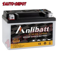 YTX9-BS Motorcycle AGM Battery 12V 8Ah 180CCA Maintenance Free for ATV Scooter picture