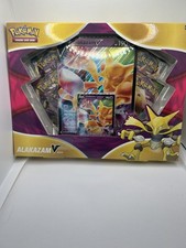 Pokemon TCG Alakazam V Collection Box - Sealed New picture
