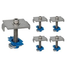 Adamax SPMC158-5PK Solar Panel Mid Clamps for 1-5/8 in. Steel Strut Channel, ... picture