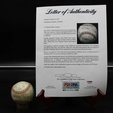 1962 San Francisco Giants Team Signed Baseball Mays McCovey +25 PSA/DNA  AZ155 picture