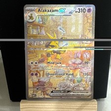The Pokémon Company Alakazam ex 201/165 SV 151 SIR Full Art Holo EN 310HP picture