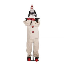 5.6 ft. LED Standing Pop-Up Clown Halloween Animatronic picture