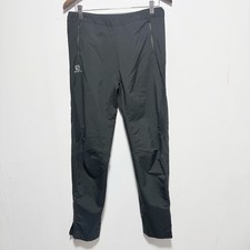 Salomon Pants Mens M Black Advanced Skin Active Dry Activewear Zip Pockets picture