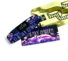 ZOX *GALAXY GARDEN* Silver Single Large Goldie Wristband w/Card FOX picture