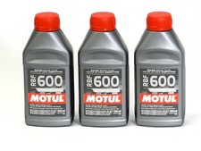 Motul Set of 3 Brake Fluids 100% Synthetic DOT 4 RBF 600 - 1.5L 100949 picture