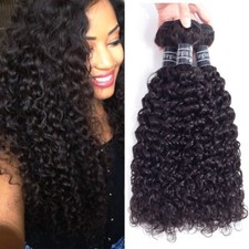 Amella Hair 8A Brazilian Virgin Curly Hair 3 Bundles Weave 285g (18 20 22inch) picture