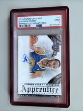 2013 Panini Crusade Apprentice Signatures #13 Stephen Curry Autograph Auto PSA 9 picture