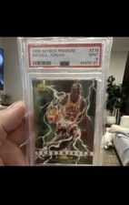 1995 SkyBox Premium Michael Jordan Electrified Insert #278 PSA 9 Bulls picture