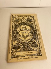 Antique 1957 Old Farmers Almanac picture