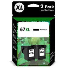 67XL Ink Cartridge for HP 67 Ink Envy 6000 6055e Deskjet 2700e 2800e 2852e 2855e picture