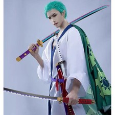 Cosplay Roronoa Zoro Bathrobe Cos Suit Winter Festival Anime Japanese Kimono Set picture