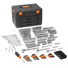 Uimoso Mechanics Tool Set and Socket Set 1/4in 3/8in 1/2 in Drive Sockets 450Pcs picture