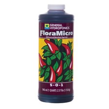 General Hydroponics FloraMicro 1 Quart -flora gro micro series GH picture