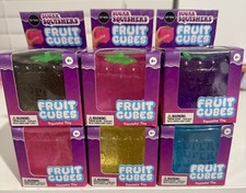 Top Trenz Super Duper Sugar Squishers Fruit Cubes LOT OF 6 picture