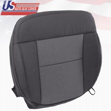 2004 - 2006 Ford F150 Front Driver Bottom Replacement Cloth Seat Cover Dark Gray picture