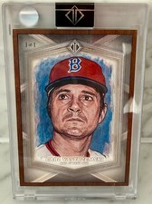 1/1 Carl Yastrzemski Hand Drawn 2020 Topps Transcendent Hall of Fame Edition picture