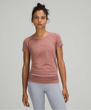 Lululemon Swiftly Tech Short Sleeve *2.0 Spiced Chia Size 14 EUC picture