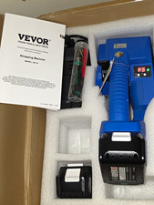 VEVOR DS-16 Battery Powered Handheld Strapping Tool Kit Blue picture