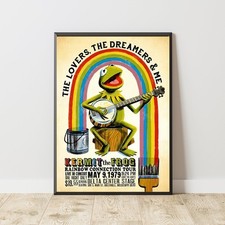 Kermit The Frog Rainbow Connection 1979 Concert Poster picture