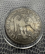 Iles de France Et Bonaparte - 10 Livres - Piastre Decaen - 1810 Mauritius Silver picture