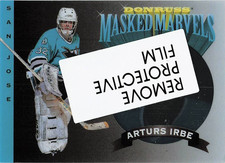1994-95 Donruss #4 Arturs Irbe Masked Marvels picture