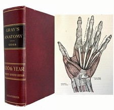 Gray's Anatomy Descriptive and Surgical 1174 Illustrations Vintage Book 1960 picture