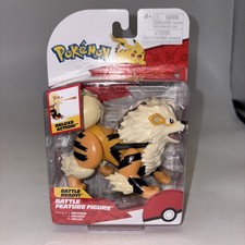 Pokemon Arcanine Epic Battle Feature Action Figure Jazwares New MINTY picture