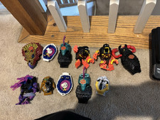 Mighty Max Lot Vintage Large Bundle X 11 Shells & Accessories Bluebird 1990s picture