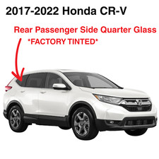 Fits 2017-2022 Honda CR-V Passenger Right Side Tinted Quarter Window Glass picture