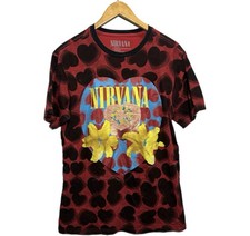 Nirvana Heart Shaped Box T-Shirt 2016 REPRINT Medium Mens Cotton Kurt Cobain picture