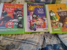 Lot Of 3 Veggie Tales Dvds Assorted Stories picture