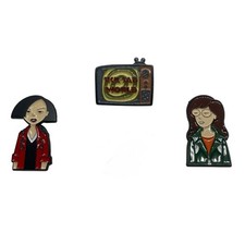 MTV Classic Daria, Jane & Sick Sad World Metal TV Enamel Pin picture