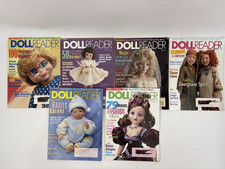 Lot of 6 Vintage DOLL READER Magazines 2001 (Jan/Feb/Jul/Aug/Oct/Nov) picture