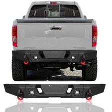 GNG Steel Rear bumper with LED lights For 2004-2014 Chevrolet Colorado picture