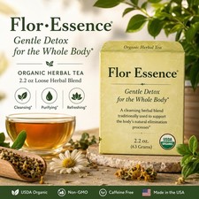 Flora Flor•Essence Organic Herbal Tea 2.2 oz Loose Herbal Blend picture