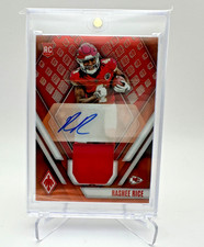 2023 Phoenix Football - Rashee Rice Rookie Auto Red Prizm /149 #RAJ-RR Chiefs picture