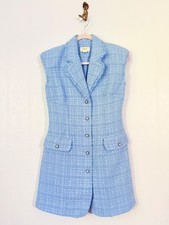 Maeve sleeveless blue pearl embellished dress picture