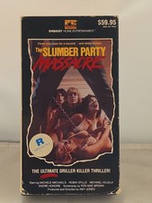 The Slumber Party Massacre 1982 Embassy Home Entertainment VHS Horror Movie picture