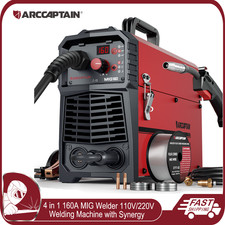 ARCCAPTAIN 160A MIG Welder 4 in 1 MIG/Lift TIG/Stick/Flux Core Welding Machine🔥 picture