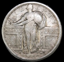 1917 25C Type 1 Standing Liberty Quarter- choic/  Jam562 picture