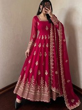 New Indian Bollywood Salwar Kameez Pakistani Ready To Wear Gown Women Designer picture