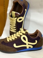 LOEWE Ballet Runner 2.0 Brown Men's Sneakers MBR2282X01-4865 Nylon Calfskin picture