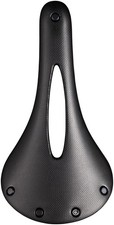 Brooks C13 Carved Saddle - Black 145mm Width Natural Feel & Flexibility picture