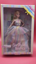 2019 Mattel Birthday Wishes Barbie Rainbow Dress #GHT42 NRFB picture