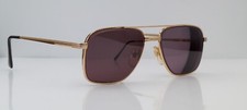 Vintage AParis Prince Gold Pilot Metal Sunglasses Korea FRAMES ONLY picture