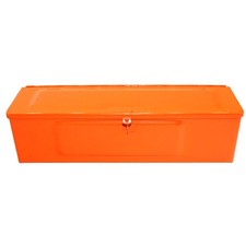 5A3OR Orange Metal Tool Box fits Kioti Fits Kubota Fits Allis Chalmers Tractor picture