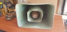 Vintage 60s Emerson Rittenhouse Seafoam Green Fiberglass Horn Speaker UNTESTED picture